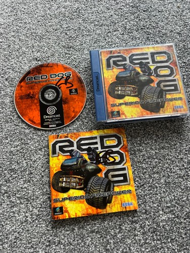 Red dog sega - dog, dreamcast