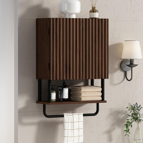 Farmhouse bathroom wall - bathroom,