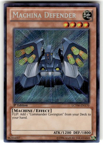 Yugioh machina defender - yugioh,