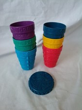 SPARES 6 x CUPS Perudo Dice of
