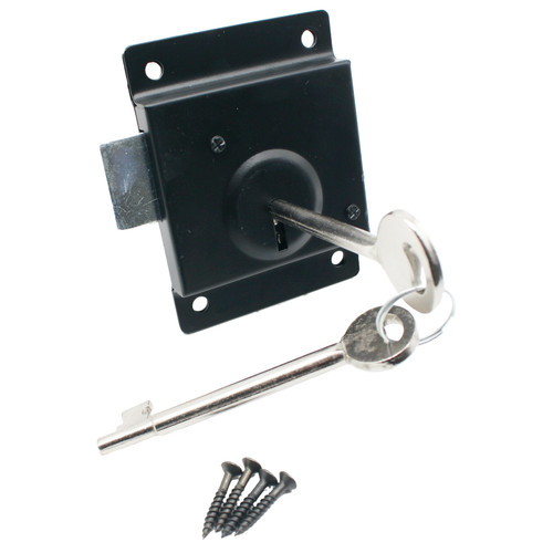 Press lock shed gate - shed,
