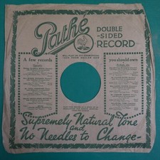 11" 78rpm gramophone record