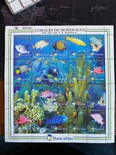 1998 HONDURAS, DIVING, FISH-MARINE LIFE-CORALS-INVERTEBRATES
