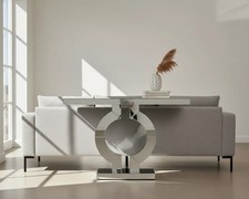 110cm Mirrored Console Table
