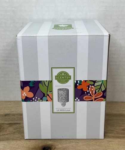 Scentsy lit with - "lit, love"