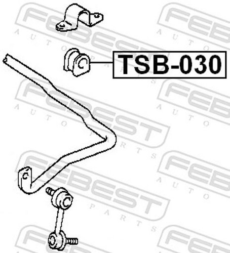 Fits febest tsb - febest, front