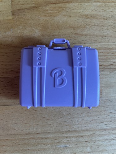 Barbie doll lilac suitcase - doll,