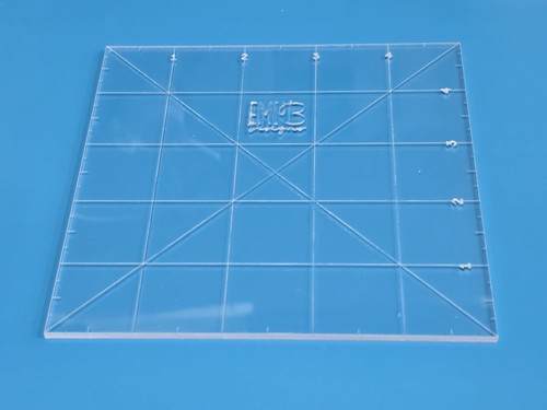 Inch square acrylic sewing - inch,