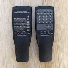 Yamaha Cdx1 Plus Yamaha Rax6 Remotes Hifi System Separate 