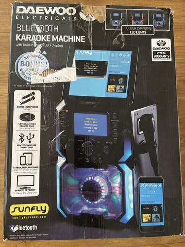 Daewoo bluetooth karaoke - daewoo,