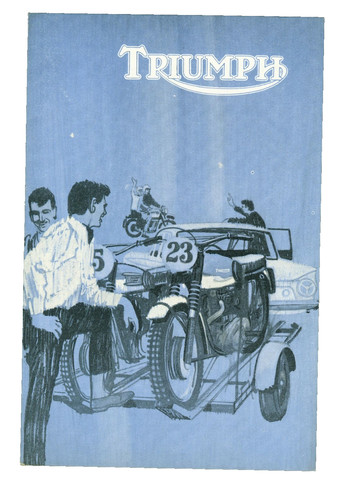 Triumph motorcycle brochure - triumph,