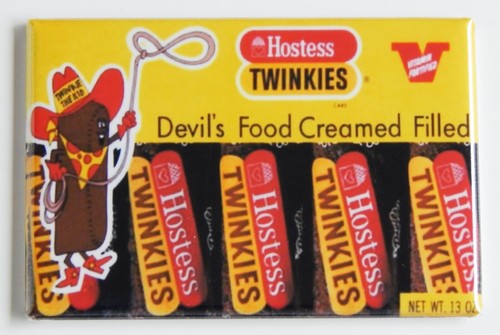 Chocolate twinkies box fridge - chocolate,
