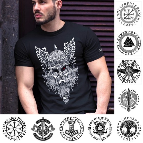 Odin vikings shirt - odin, valhalla
