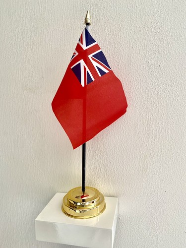 British red ensign table flag - british,