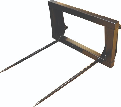 Tractor bale spike - tractor, frame