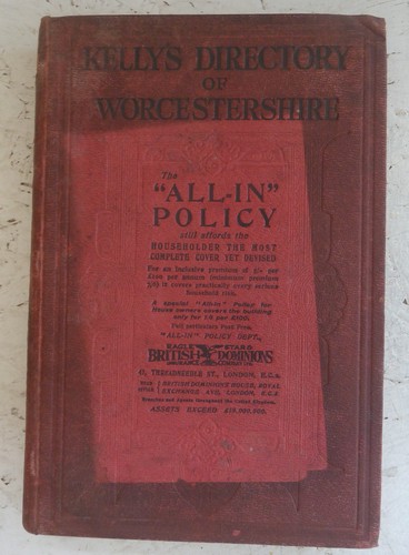 Vintage book 1921 - 1921, kelly's