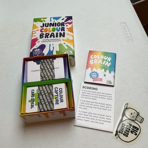 Junior colour brain board - "junior,