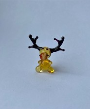 Handmade High Quality Glass Deer Figurine Gift Home Decor