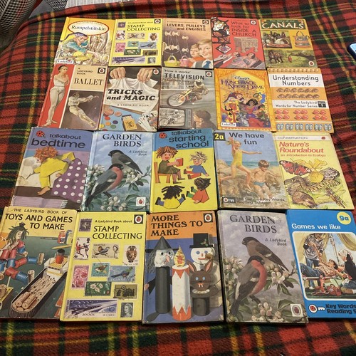 20x vintage ladybird books - 20x,
