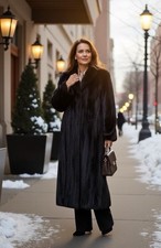 Ladies Vintage Natural Black