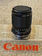 Canon FD 100mm f/2.0 Lens (see description)