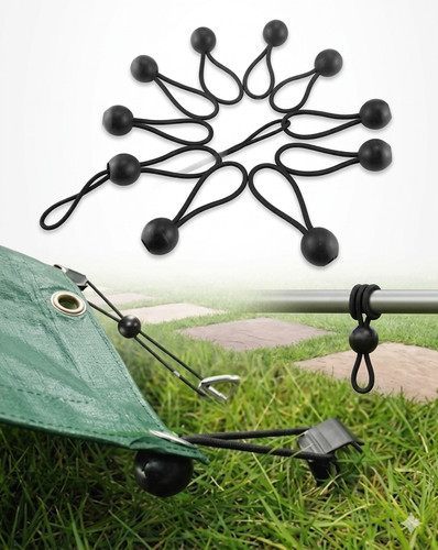 30pc mixed ball bungee - bungee, cords