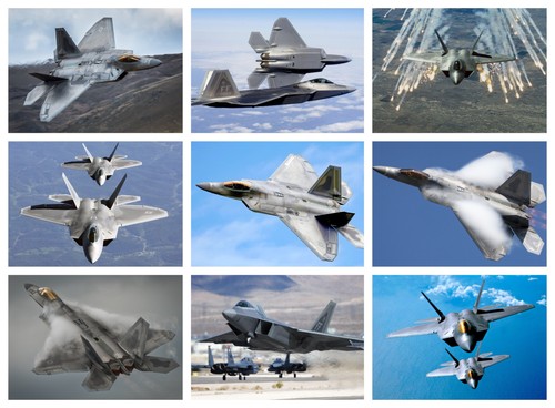 F22 jet fighter - jet, plane