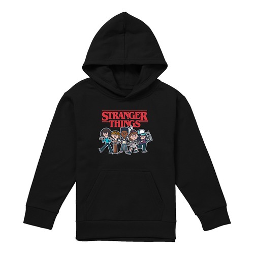 Stranger things cartoon group - things,