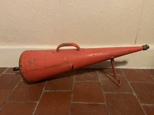 Vintage Red Conical Fire