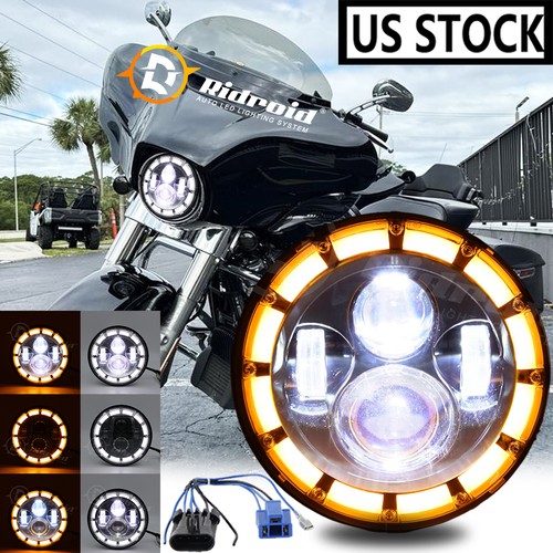 Inch led headlight hi low - 7'',