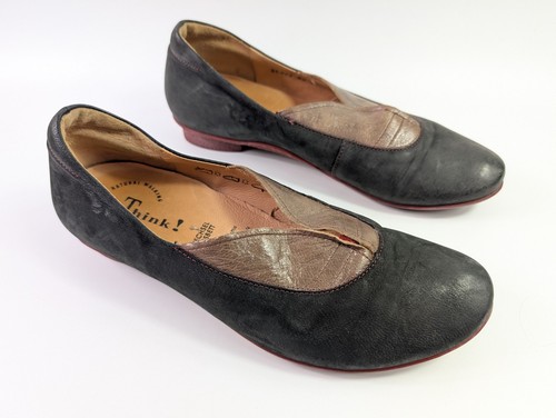 Think two tone leather slip - tone,