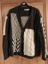 Zara Wool Blend Cardigan Small