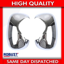 CHROME WING MIRROR COVERS ABS