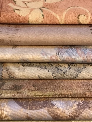 100g vintage cotton scraps - 100g,