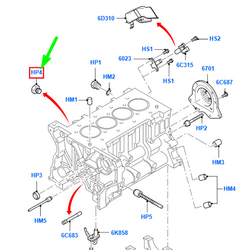 Ford transit mk3 cylinder - transit,