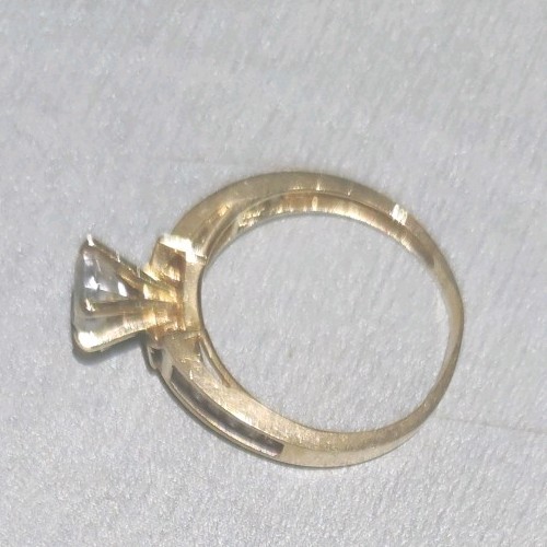 18k yellow gold ring - yellow,