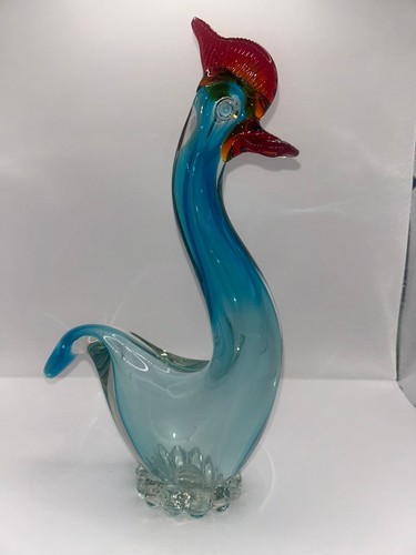 Vintage murano glass chicken - murano,