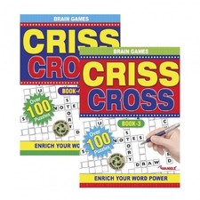 Criss Cross Jumbo Puzzle Books
