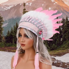 Indian Chief Feather Headdress