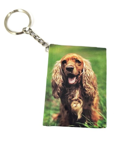 Cocker spaniel keyring hard - spaniel,