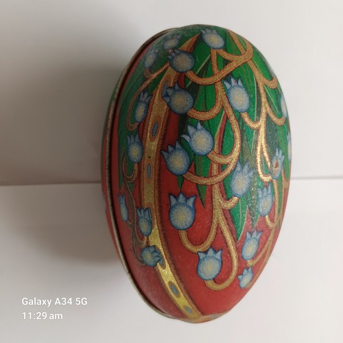 Metal gift box russian - box,
