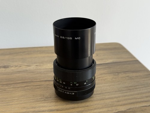 Pentacon 135mm m42 lens - 135mm, 6