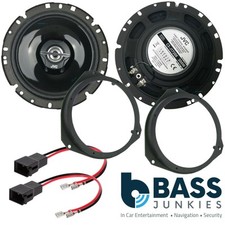 Vauxhall Astra H 2005-10 JVC 600 Watts 2 Way Front Car Door Speaker Kit CT25VX06