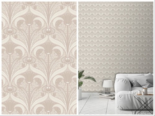 Flora nouveau wallpaper - nouveau,