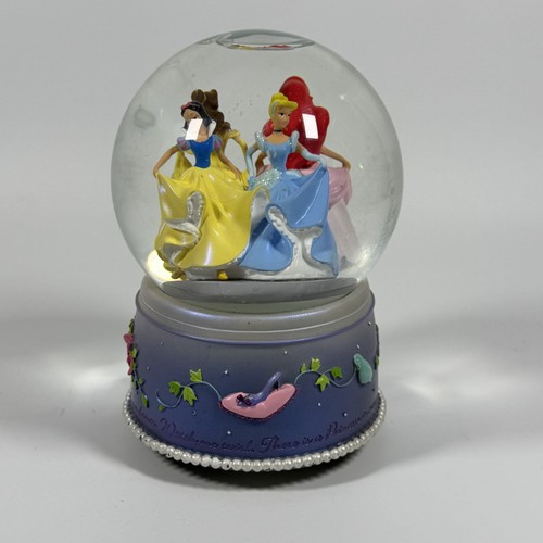 Disney princess snow globe fur - disney,