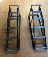 REDUCED TO £40.00!!! Car  Wheel Ramps x2 - metal- will take car's weight easily