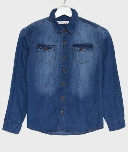 Minoti denim shirt sizes - denim,