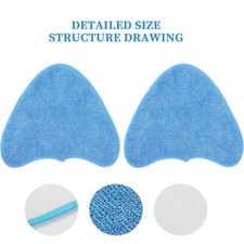 4x For Vax Steam Mop Pads