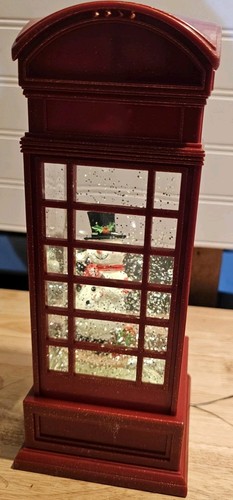 Vintage phone booth with - phone,