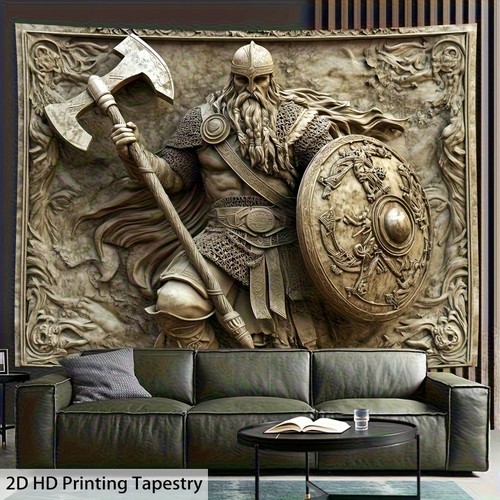 Extra large viking warrior - 3d,